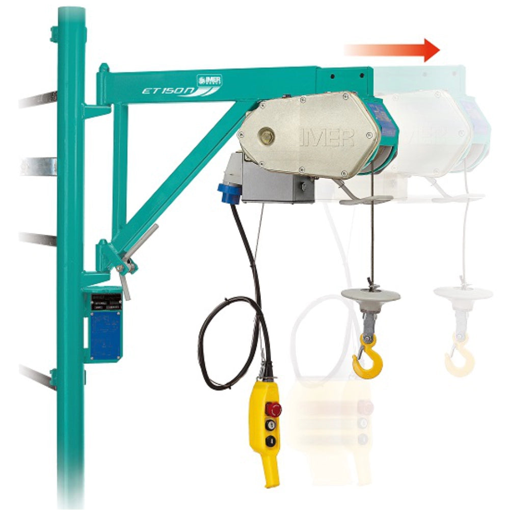 Electropalan IMER ET150N sarcina maxima 150 kg inaltime maxima 40 m motor 230V 0.8 kW Electropalan IMER ET150N sarcina maxima 150 kg inaltime maxima 40 m motor 230V 0.8 kW